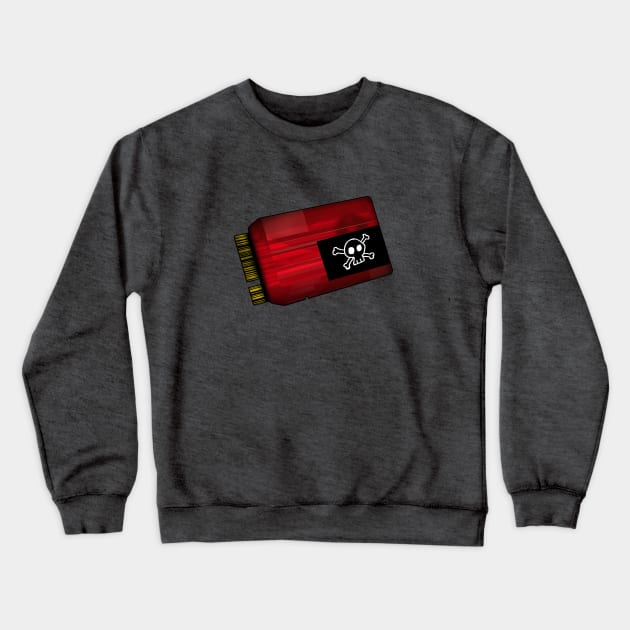 Red Chip Crewneck Sweatshirt by variable